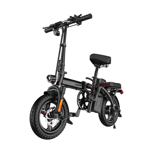 EBKAROCY 14″ Folding Electric Bike for Adults, 400W Motor, 48V 15Ah Removable Battery