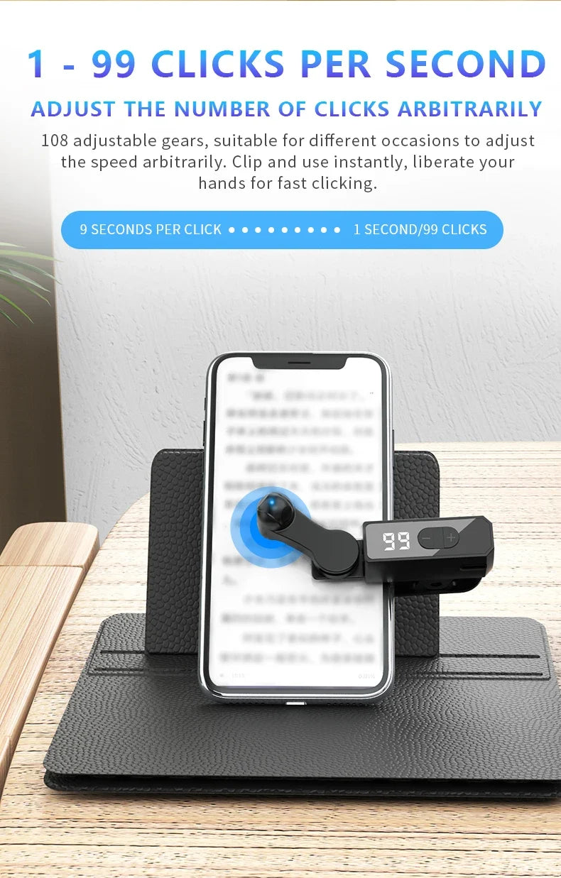 Auto Clicker for Smartphones – Adjustable Tap Device for Mobile Use