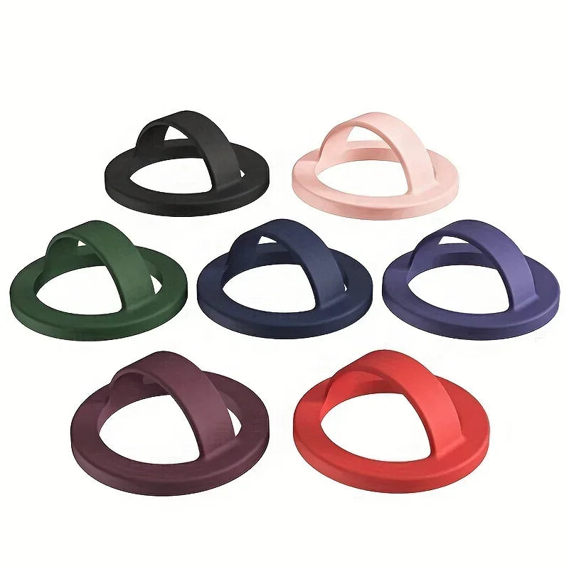 Magnetic Phone Ring Holder – 360° Rotating Grip and Stand for Smartphones