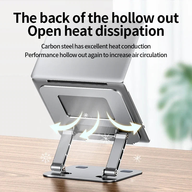 Adjustable Folding Aluminium Tablet and Laptop Stand – Small and Large