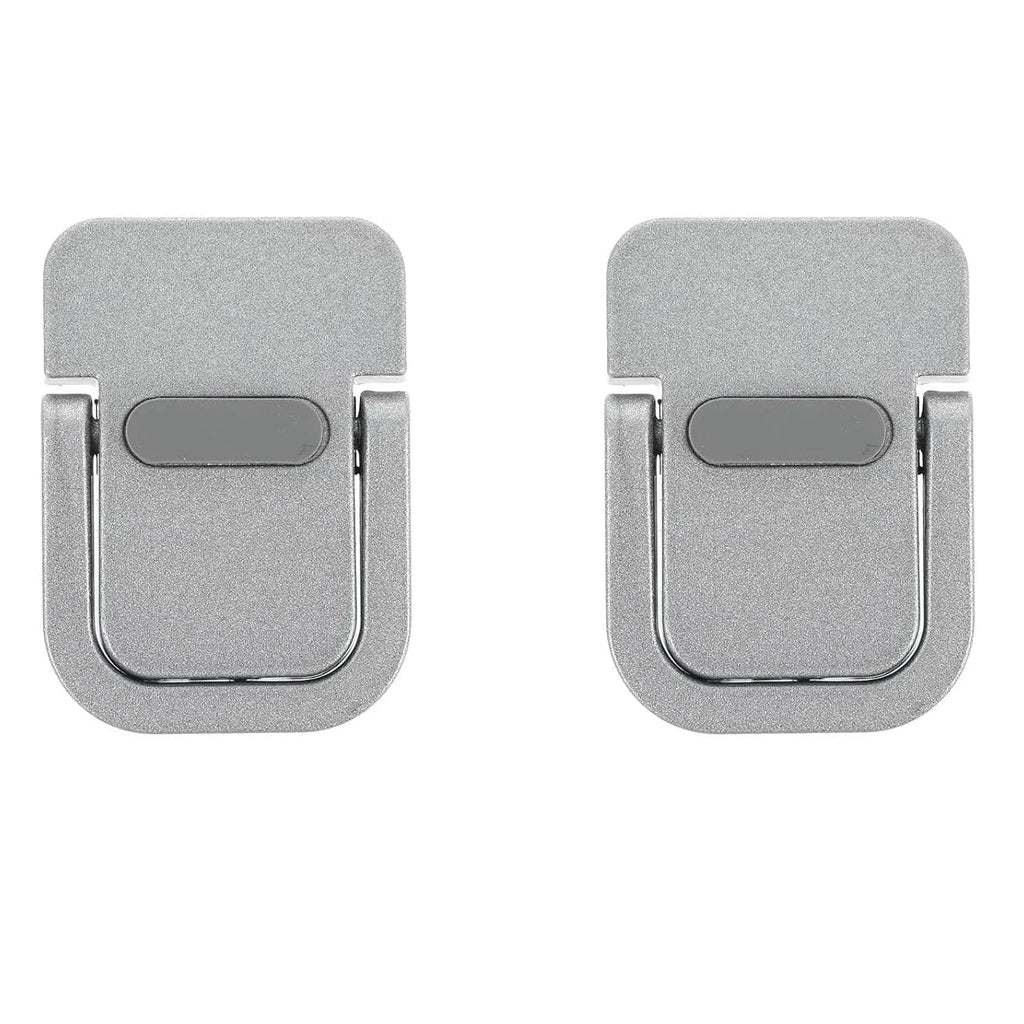 Set of 2 Mini Adhesive Laptop Riser Stands – 10 to 18 Inch