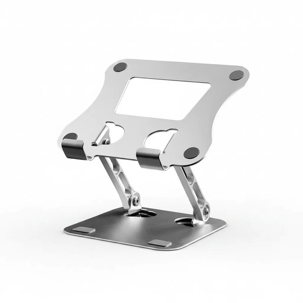 Adjustable Folding Aluminium Tablet and Laptop Stand – Small and Large