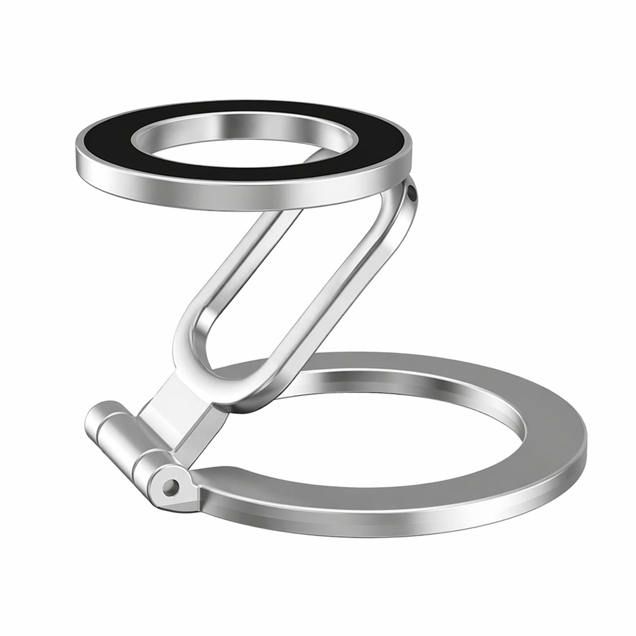 2-in-1 Magnetic Phone Stand – 360° Rotating Car Mount for MagSafe Compatible Devices