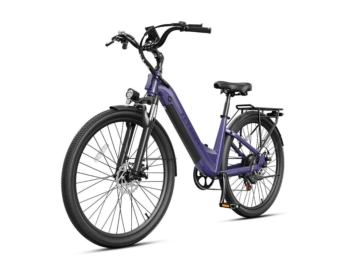 ACTBEST Core ST 2.0 Step-Through Electric Bike – 1200W Peak Motor, 48V 10.4Ah Removable Battery, 26-Inch Tires