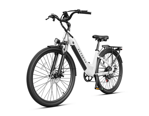 ACTBEST Core ST 2.0 Step-Through Electric Bike – 1200W Peak Motor, 48V 10.4Ah Removable Battery, 26-Inch Tires