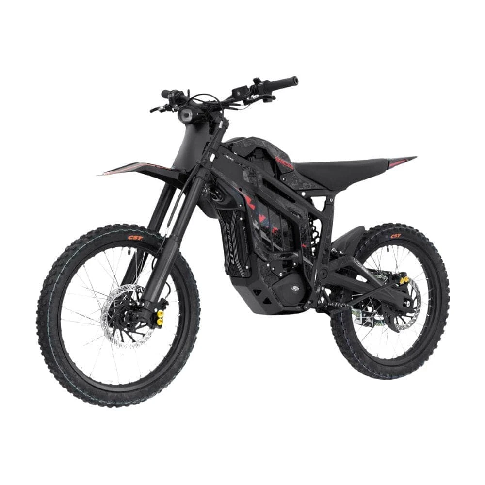 Talaria Sting MX5 Pro Electric Dirt Bike – Black, 72V 40Ah Battery, 13.4kW Peak Power