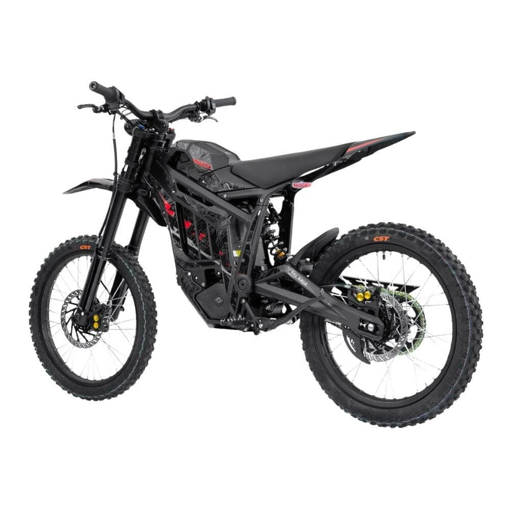 Talaria Sting MX5 Pro Electric Dirt Bike – Black, 72V 40Ah Battery, 13.4kW Peak Power