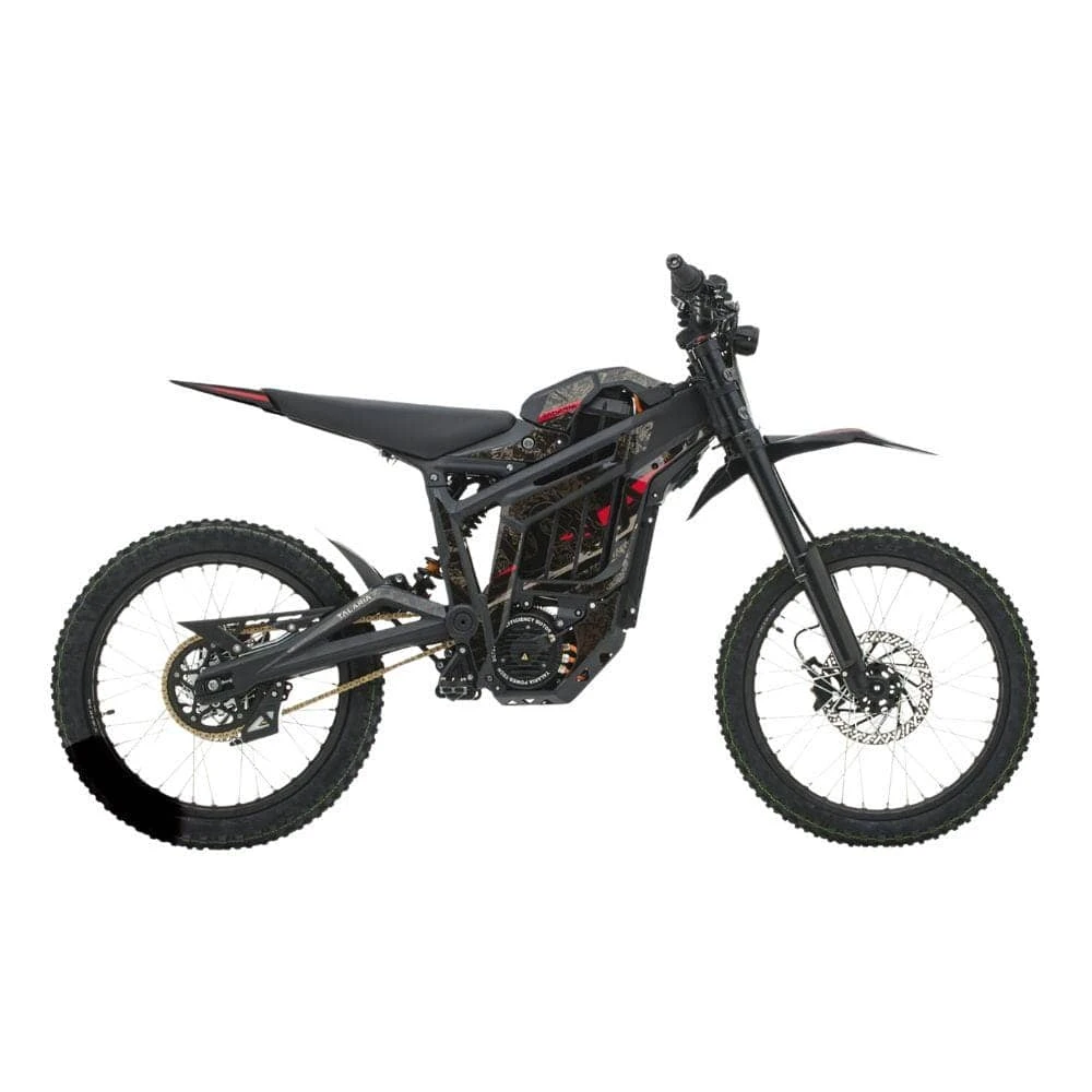 Talaria Sting MX5 Pro Electric Dirt Bike – Black, 72V 40Ah Battery, 13.4kW Peak Power