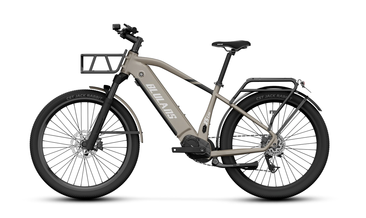 BLULANS X5 Lite Step-Through Electric Mountain Bike – 250W Bafang Mid-Drive Motor, 36V 20Ah Battery, 27.5-Inch Tires