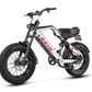 BLULANS C6 Carbon Fiber Moped-Style Electric Bike – 500W, 48V 15Ah