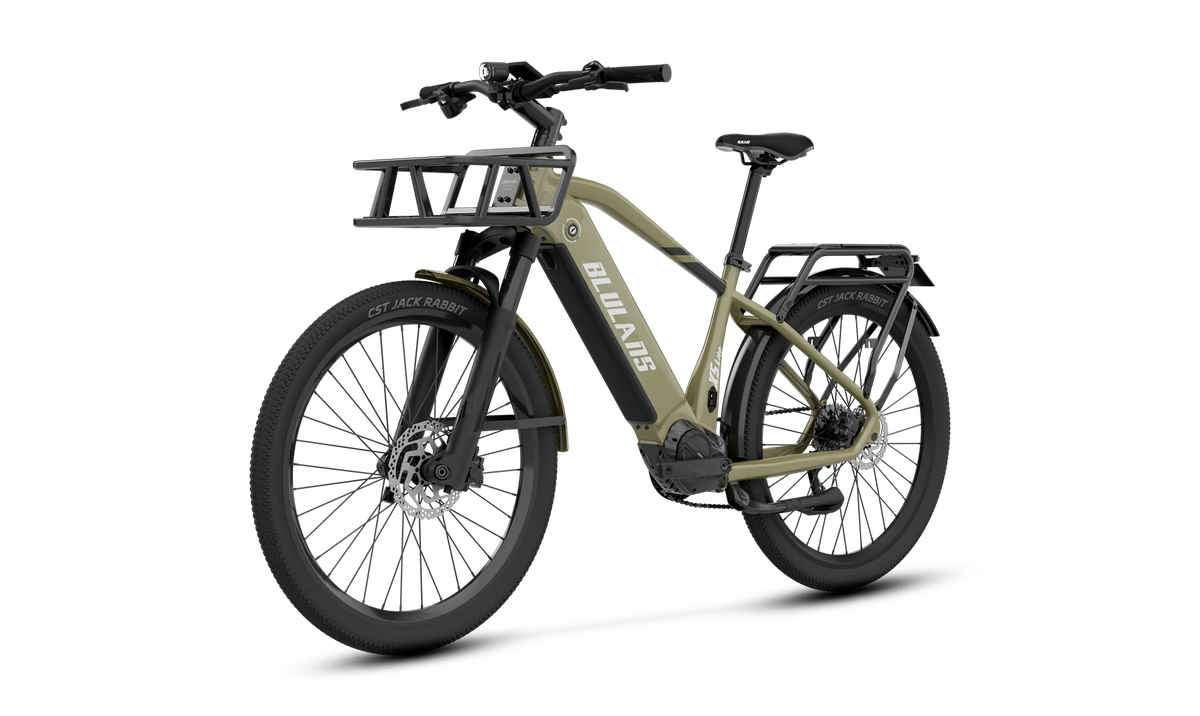 BLULANS X5 Lite Step-Through Electric Mountain Bike – 250W Bafang Mid-Drive Motor, 36V 20Ah Battery, 27.5-Inch Tires
